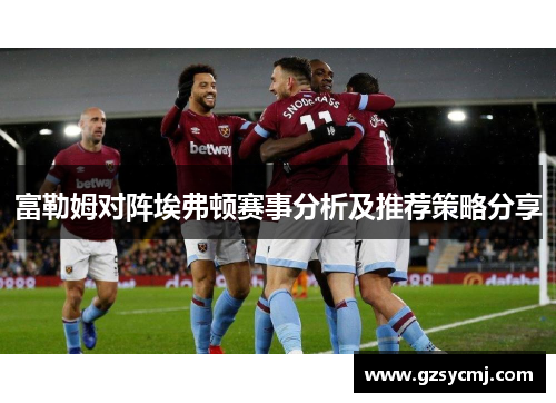 富勒姆对阵埃弗顿赛事分析及推荐策略分享